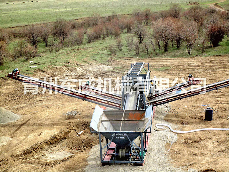 格尔木筛沙机应用现场 格尔木筛沙机应用现场